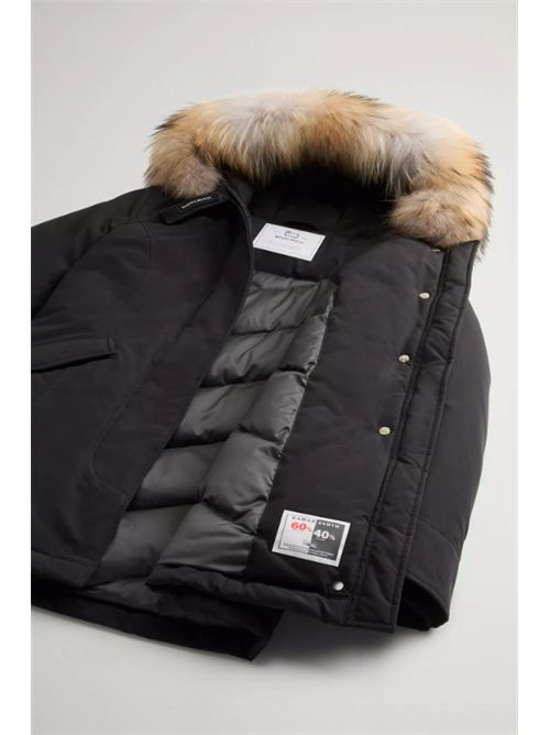 ARCTIC RACCOON PARKA WOOLRICH | CFWWOU0538FRUT0001BLK BLACK